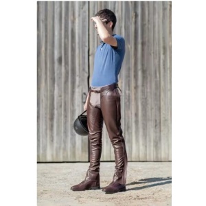 Dyon Leather Long Chaps