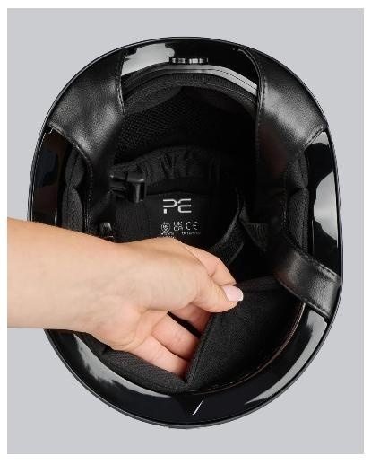 PE Artemis Jockey/ Feltritt hjelm - Bilde 5